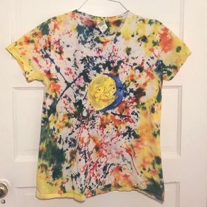 Sun/Moon Tie Dye T-shirt